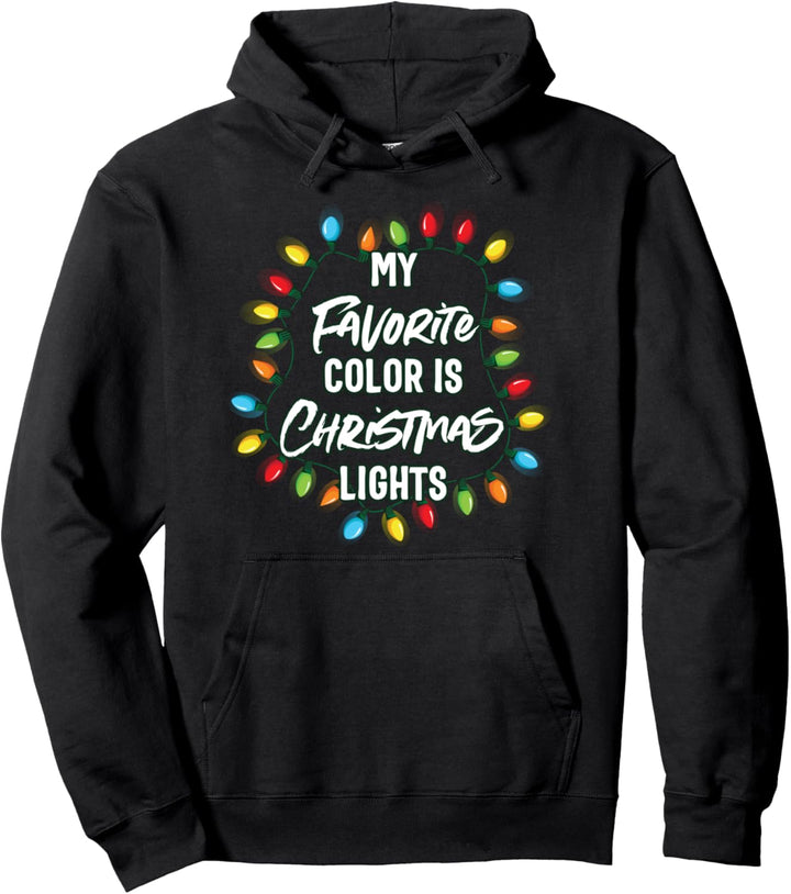 Hommes et femmes, ma couleur préférée est les lumières de Pullover Hoodie