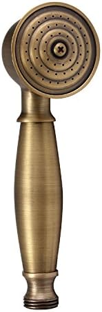 Retro Kupfer Handheld Shower Head Handbrause Brausekopf Duschkopf Bronze, Bronze