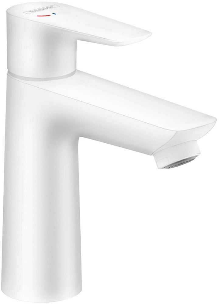 hansgrohe Wasserhahn Talis E CoolStart (wassersparende Armatur mit hohem Auslauf 110mm, Zugstangen-
