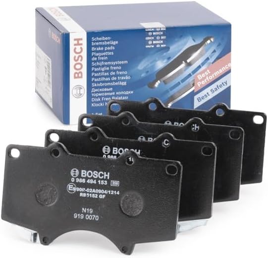 Bosch BP1064 Bremsbeläge - Vorderachse - ECE-R90 Zertifizierung - vier Bremsbeläge pro Set
