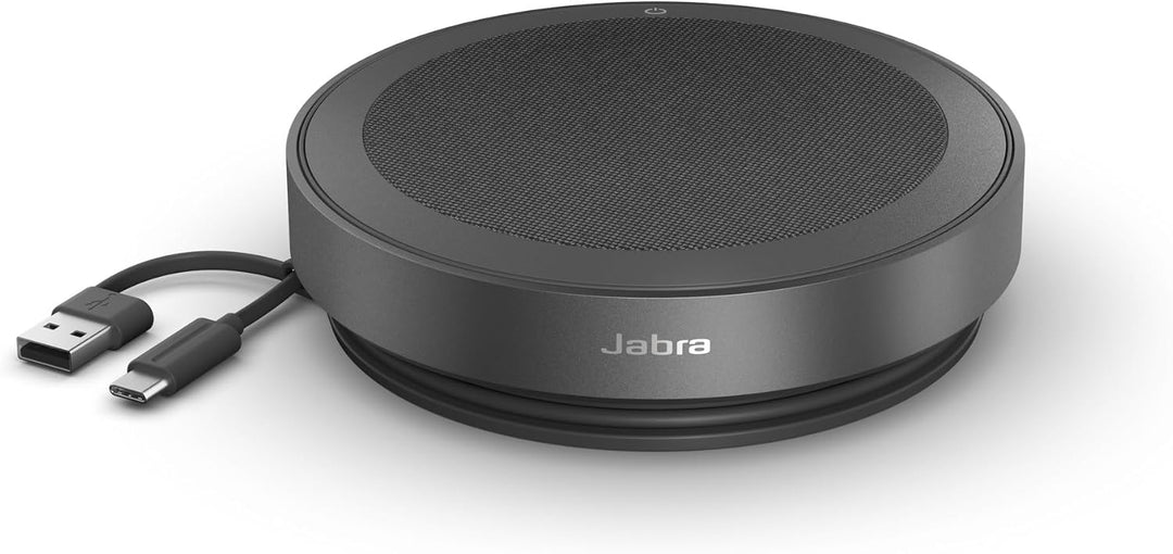 Jabra Speak2 75 schnurlose Freisprechlösung mit USB-A Bluetooth-Adapter, 4 Mikrofone mit Geräuschunt