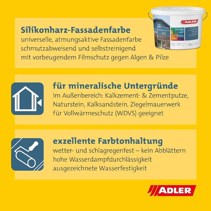 Aviva Tirosilc-Color - 1 L - Fassadenfarbe B28-6 Eiblschrofen