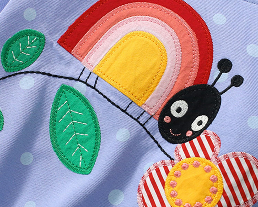 Mädchen Pullover für Kinder Langarmshirt Baumwolle Sweatshirt Winter Kleidung Langarm Tops 1-7 Jahre