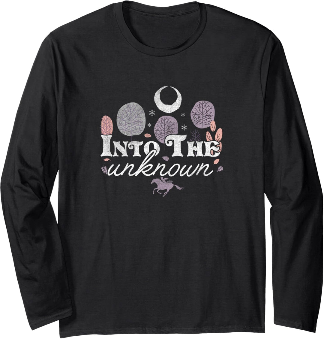 Disney Frozen 2 Into The Unknown Text Langarmshirt
