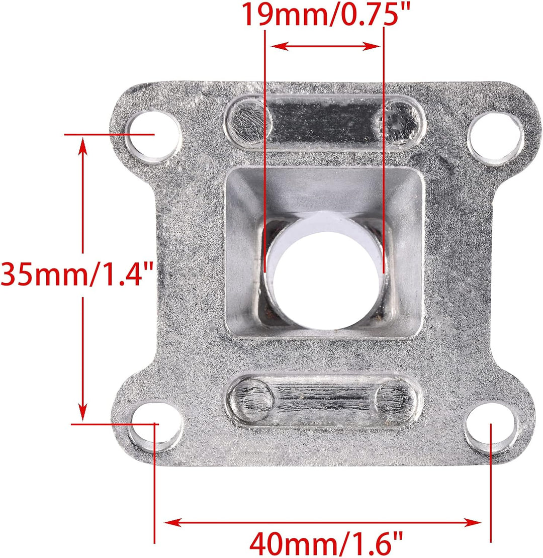 WOOSTAR 19mm Vergaser with Luftfilter Dichtung Versammlung Ersatz für 2 Stroke 47ccm 49ccm Mini ATV