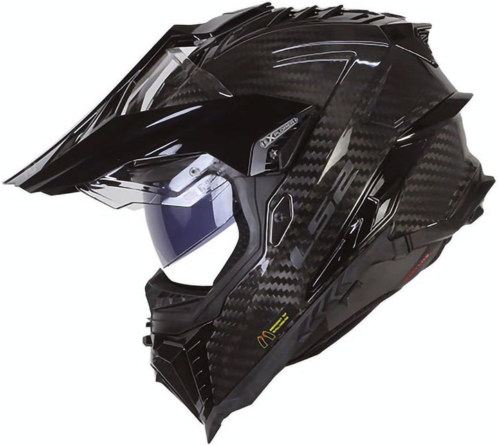 LS2, Crosshelme motorrad EXPLORER CARBON 06, L L GLOSS CARBON, L GLOSS CARBON