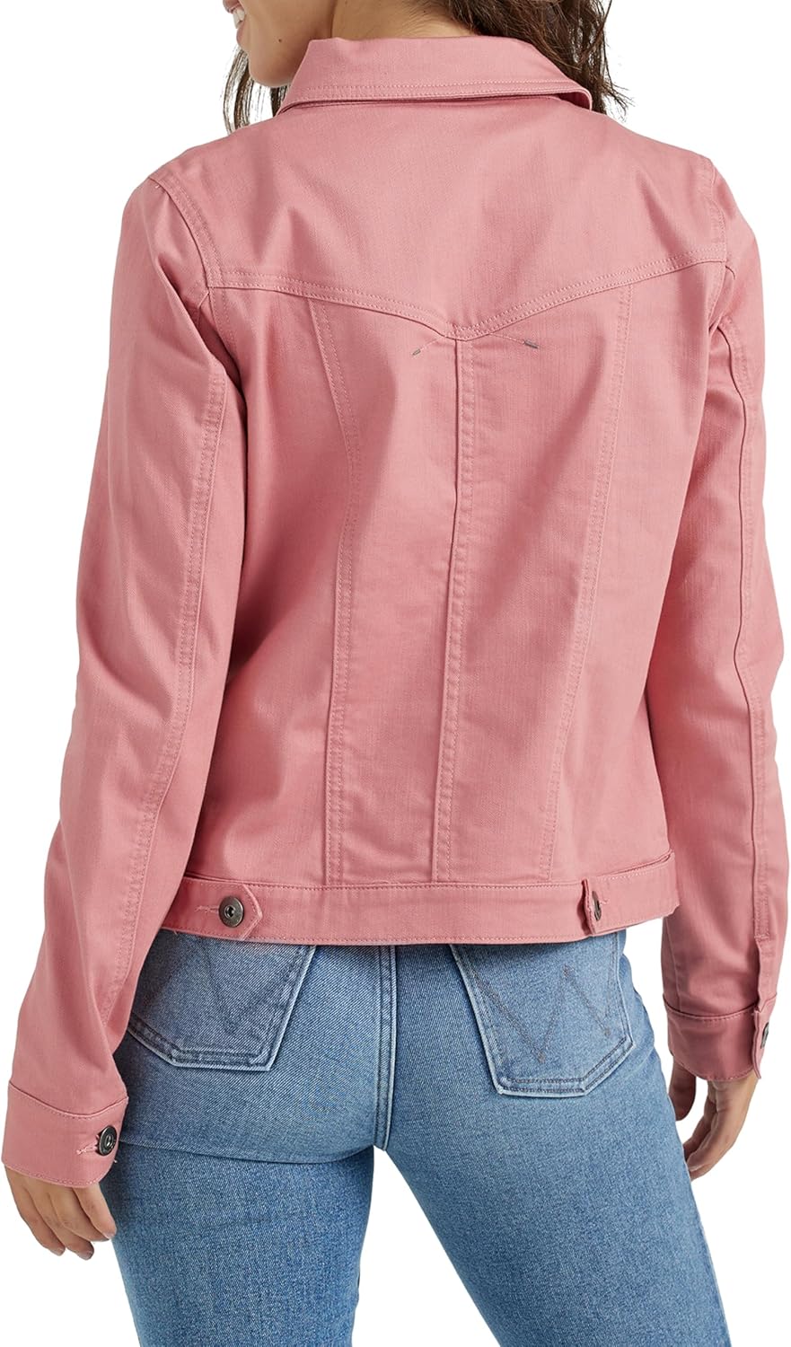 Wrangler Authentics Damen Jeansjacke XS Dusty Rose, XS Dusty Rose