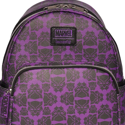 Loungefly - Black Panther Wakanda Forever Geldbörse/Mini-Rucksack, violett/schwarz, Small, Rucksack