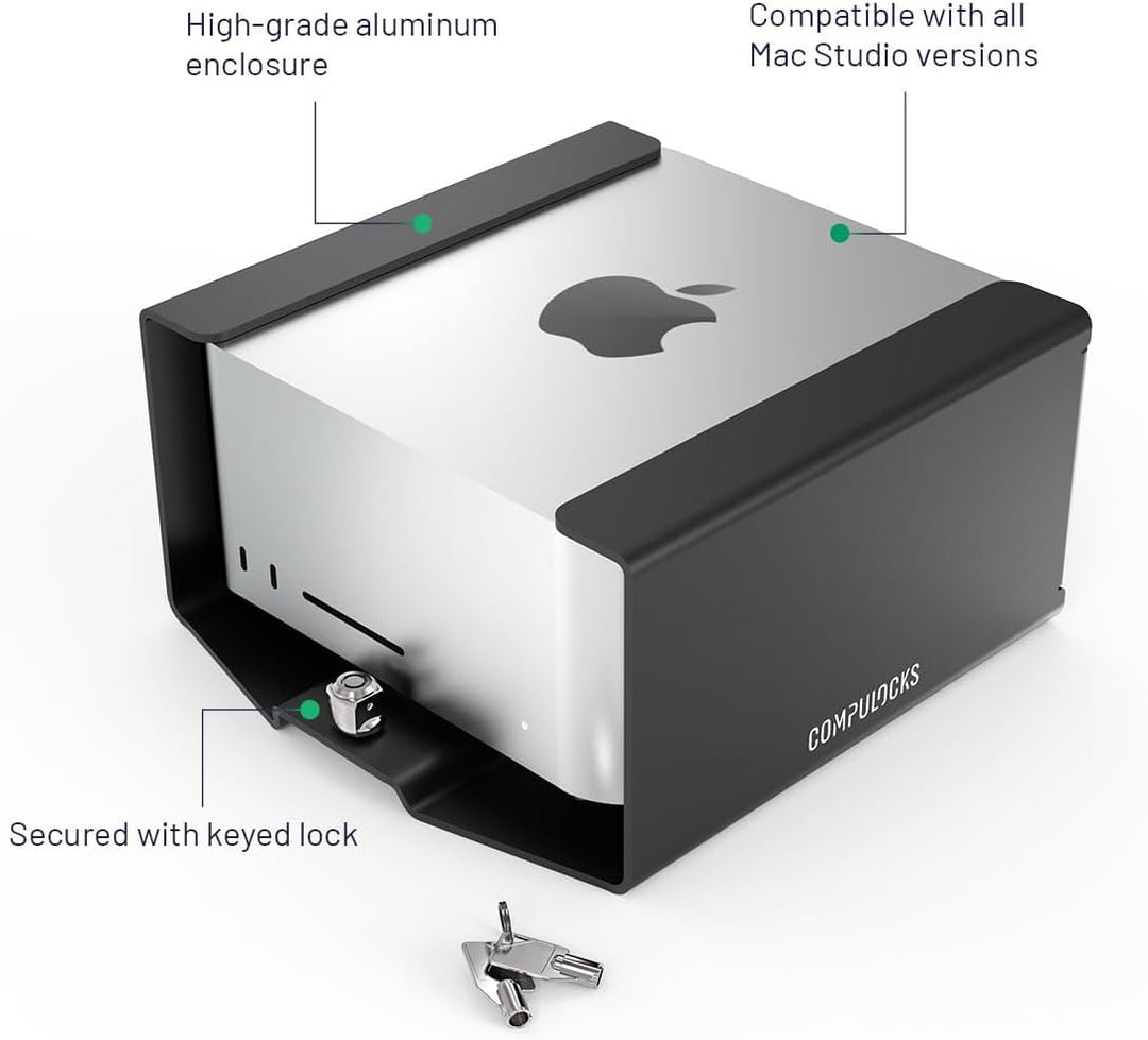 Compulocks Mac Studio Sicherheitshalterung Schwarz