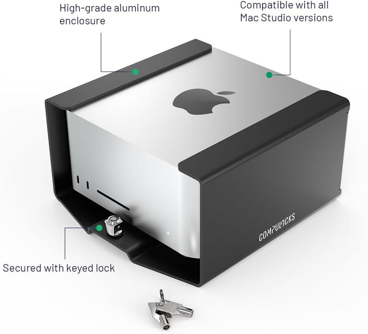 Compulocks Mac Studio Sicherheitshalterung Schwarz