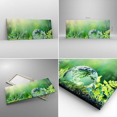 Wandbilder Dekoration Wohnzimmer natur natur Panorama Bilder auf Leinwand 120x50cm Leinwandbild mit