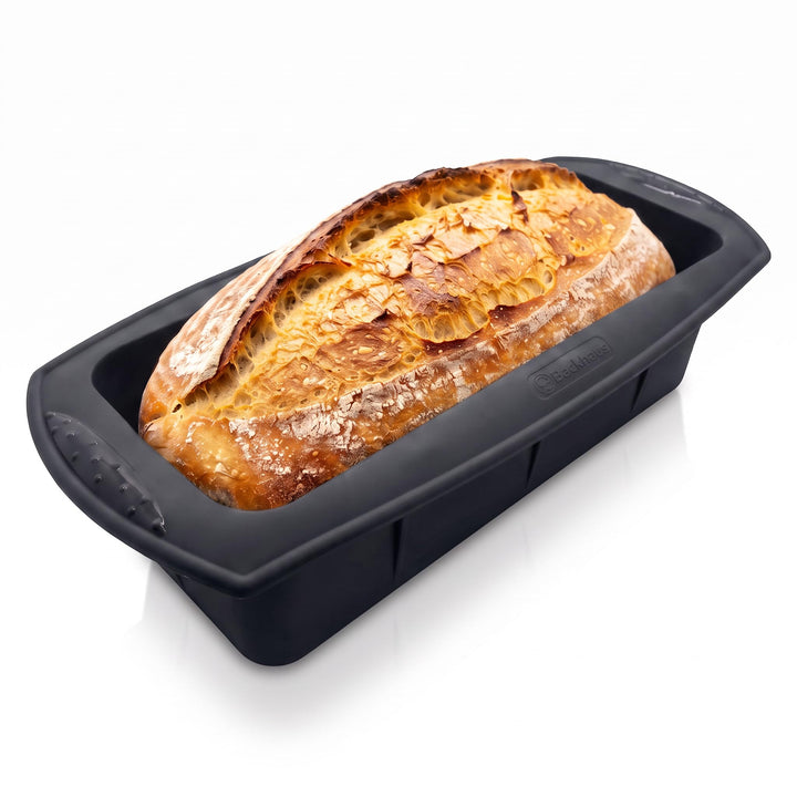 Backhaus FlexBake Silikon Kastenform 26cm – BPA-frei, antihaftend, mit Verstärkungsrand, LFGB-zertif