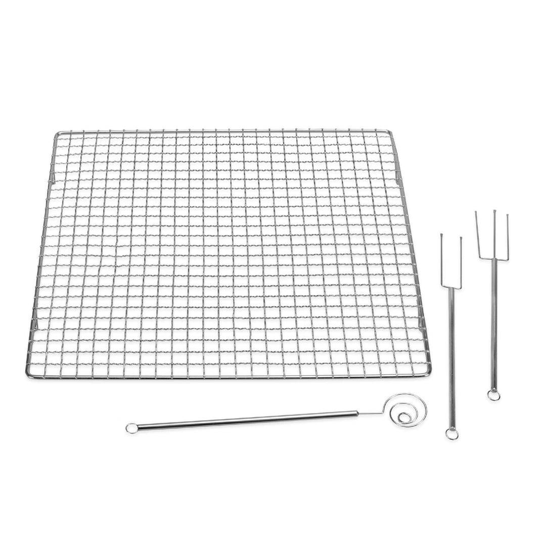 STÄDTER Pralinen-Set 4-teilig, ideal für Hobby-Chocolatiers, langlebiger & rostfreier Edelstahl, mit