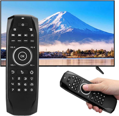 ASHATA Air Mouse, Air Remote Mouse für Bluetooth 5.0 Hintergrundbeleuchtung für Android TV Box Contr
