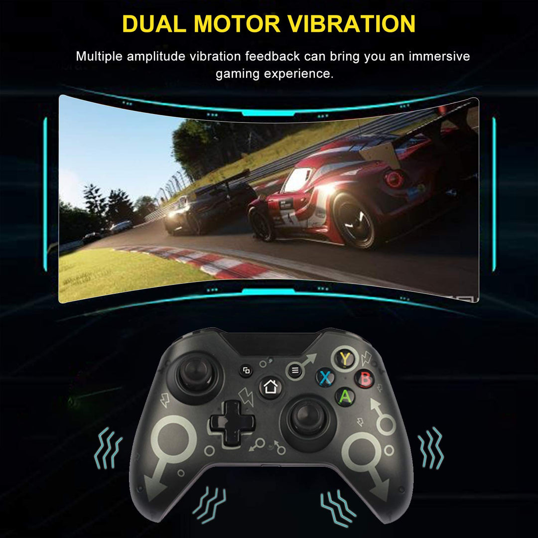 Wireless Controller für Xbox One,2,4 GHz Gaming Joystick Controller,Bluetooth Remote Gamepad für Xbo