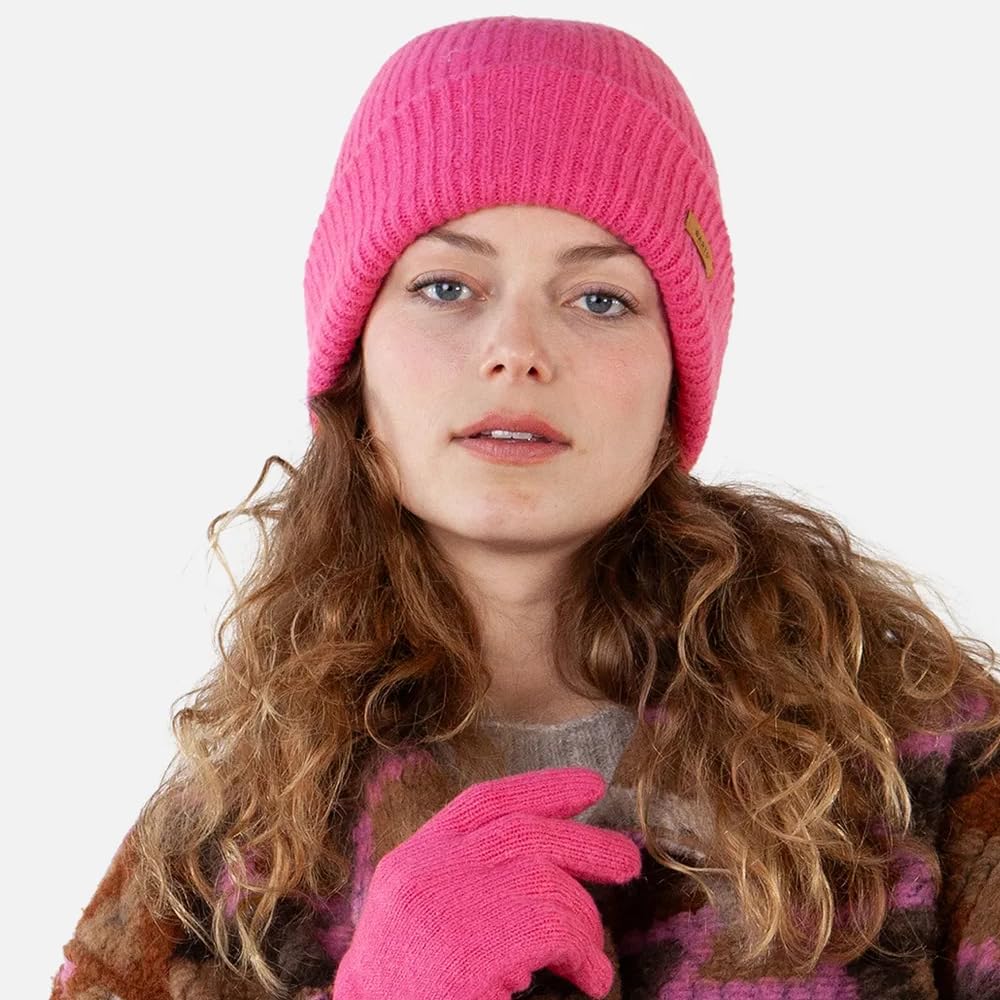 Barts Strickhandschuhe Witzia Gloves gestrickte Finger-Handschuhe S-M Hot Pink, S-M Hot Pink