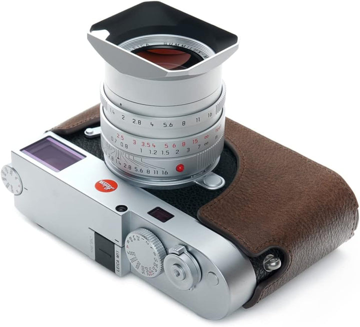 Für Leica M11 Kameratasche, handgefertigt, echtes Leder, halbe Kameratasche, Tasche für Leica M11 Ka
