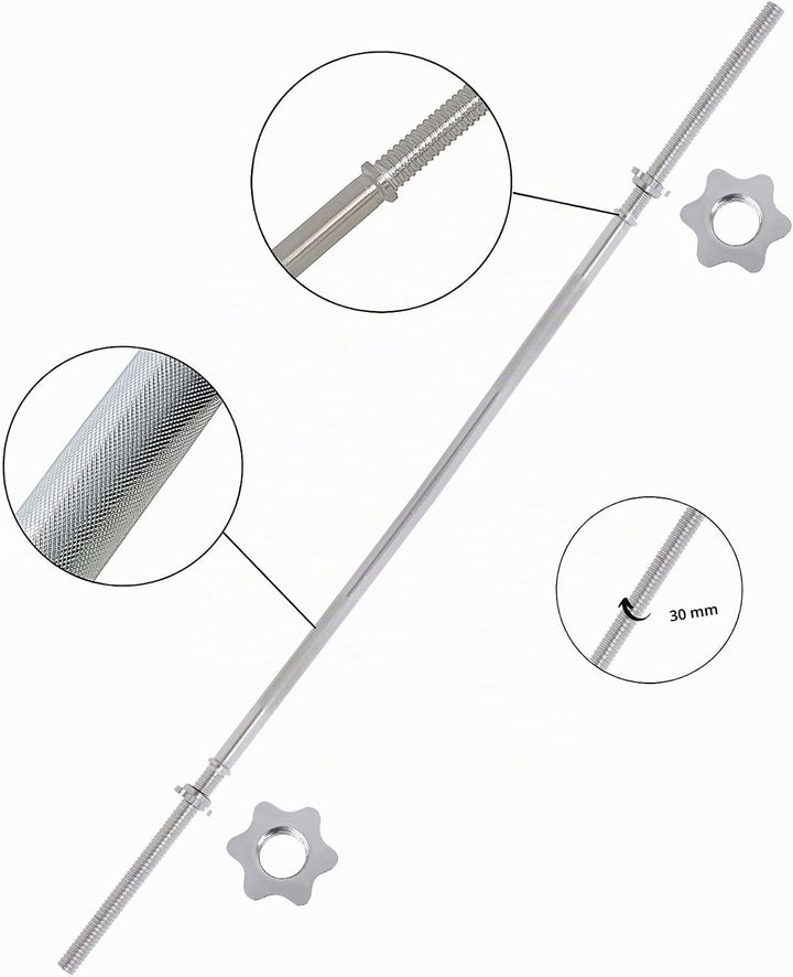 25kg - 110kg Hantelset Hantel Set Langhantel Hantelstange mit Gewichten Hantelscheiben
