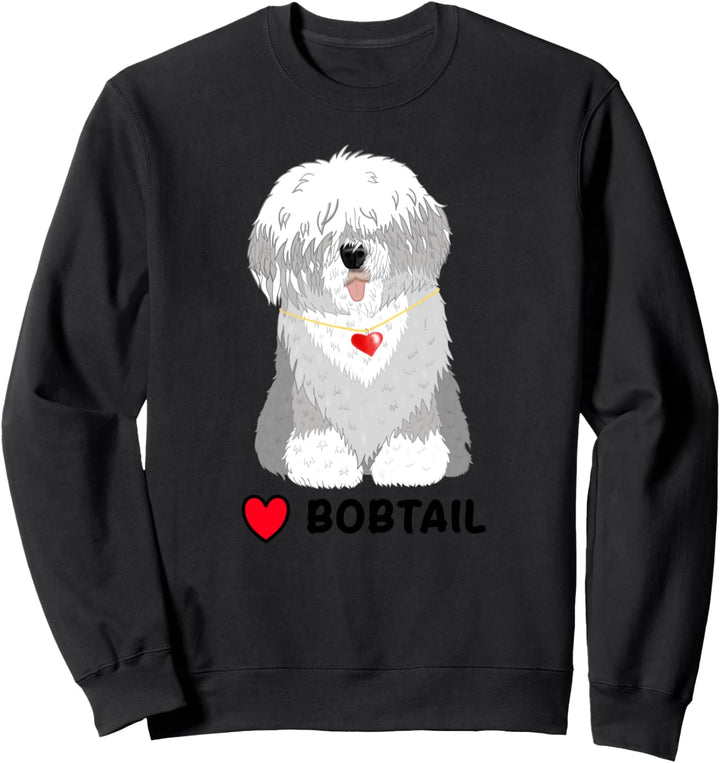 Old English Sheepdog T-Shirts – Bobtail Hunde-Shirts Sweatshirt