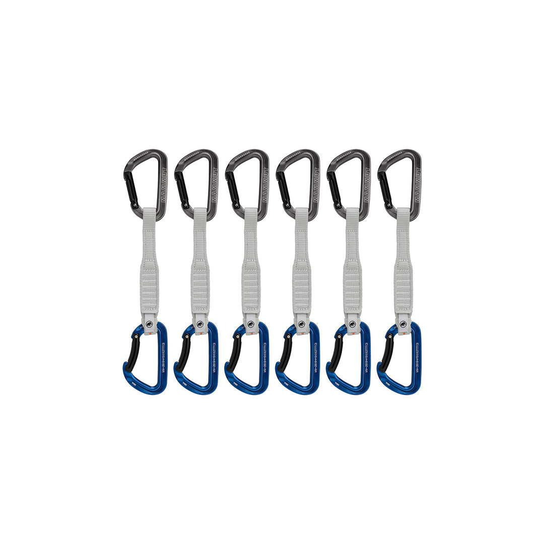 Mammut Straight Gate/Bent Gate Key Lock, grey-blue 17 cm, Straight Gate/Bent Gate Key Lock, grey-blu