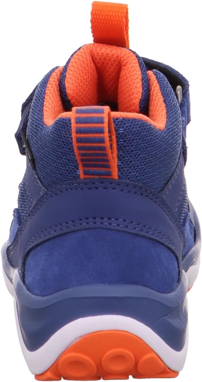 Superfit Jungen SPORT5 leicht gefütterte Gore-Tex Sneaker 22 EU Weit Blau Rot 8040, 22 EU Weit Blau