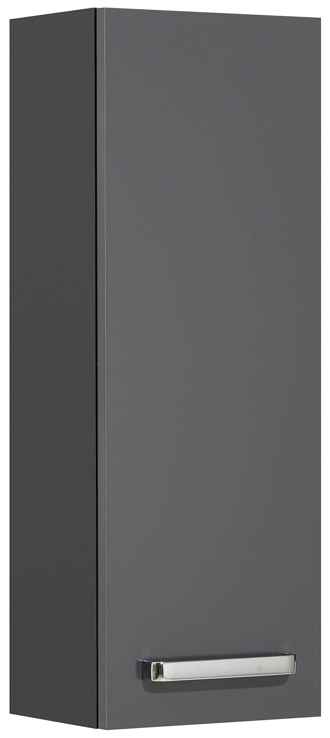 Pelipal Badezimmer Hängeschrank Quickset 311 in Anthrazit Glanz, 25 cm breit | Bad Wandschrank mit 1