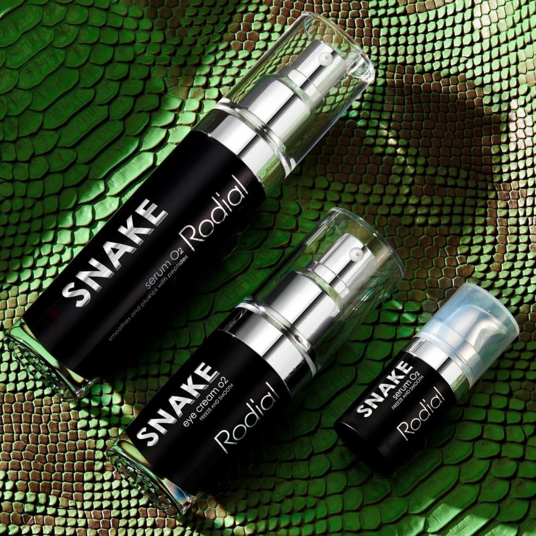 Rodial Snake Eye Cream 02 15ml | Straffende Augencreme für Falten und feine Linien | Leichte und sam