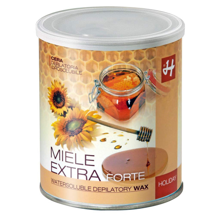 Enthaarungswachs EXTRA STRONG Zuckerpaste für die Enthaarung mit Vliesstreifen 800 ml 1 kg Dose