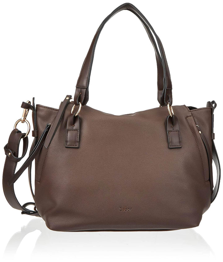 Gabor Damen Florencia Shopper Dark Brown, Dark Brown