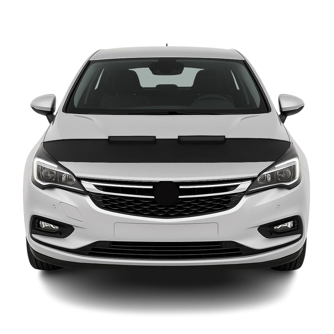 Haubenbra Bonnet Bra Steinschlagschutzmaske kompatibel mit Opel Astra K 2015-2023 1x Halb Motorhaube