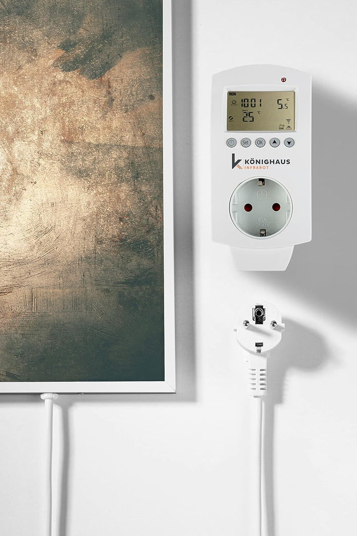 Bildheizung mit 800 Watt ✓ mit 5 Jahre Herstellergarantie ✓ überhitzungsschutz ✓ Infrarotheizung mit