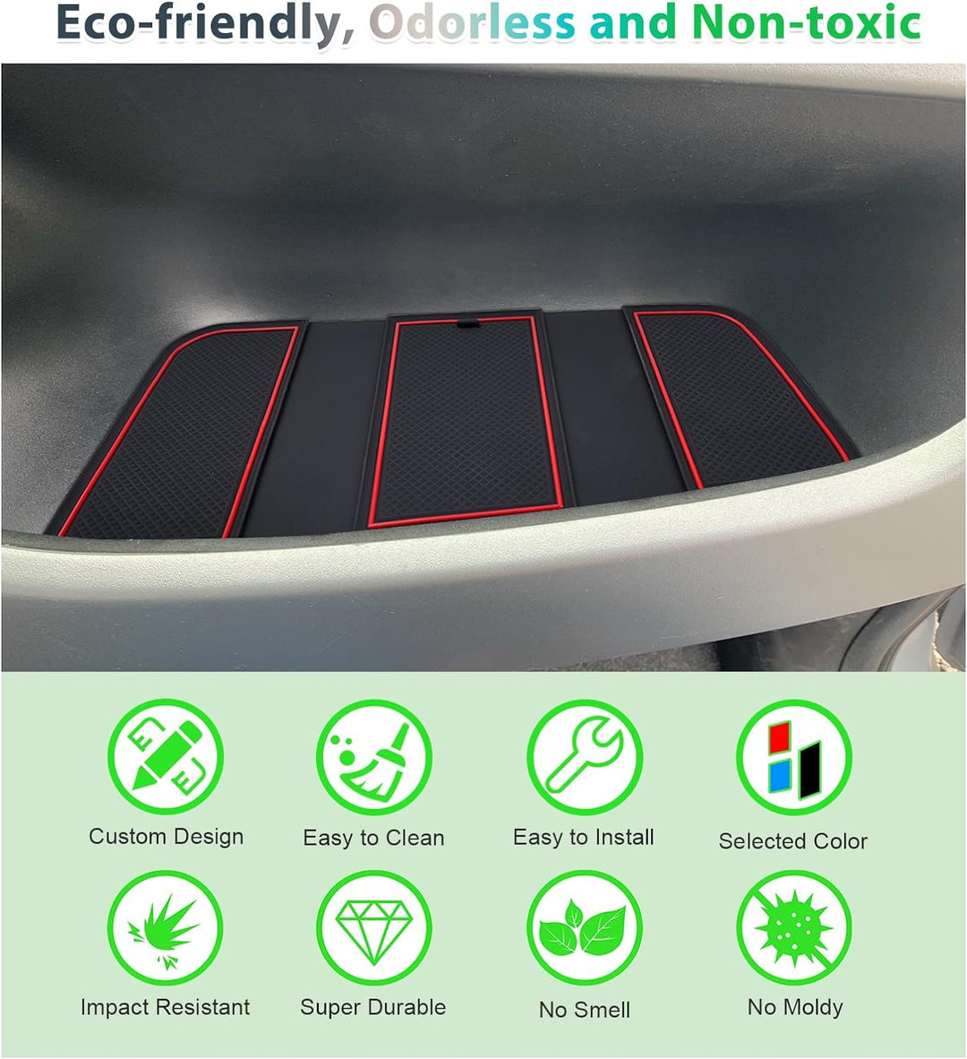 GAFAT Kompatibel mit Neu FIAT Panda City Cross/Hybrid 2021-2023 Antirutschmatten, Panda Cross 2022 G