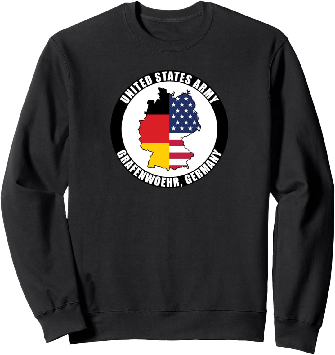 Grafenwoehr Deutschland United States Army Militär Veteran Geschenk Sweatshirt