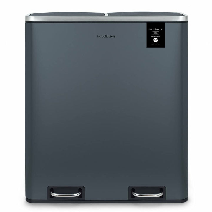 Les Collectors N°906, Stainless Steel, Grau, 59 x 37 x 66cm Dunkelgrau, Dunkelgrau
