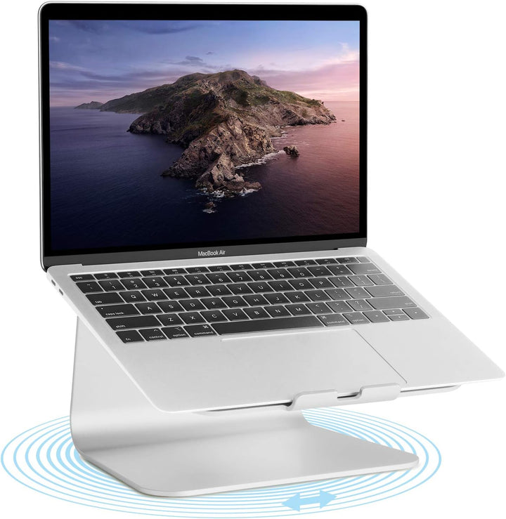 Rain Design mStand360 Schwenkbarer Ständer für MacBook - MacBook Pro - Laptopständer Silber mStand36