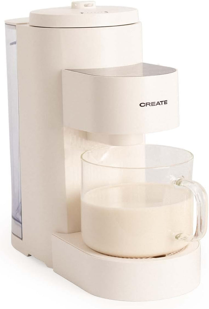 CREATE / VEGAN MILK MAKER / 1,5L Pflanzenmilchmaschine / WEISS/ Mandeln, Milkshake / 6 Automatikprog