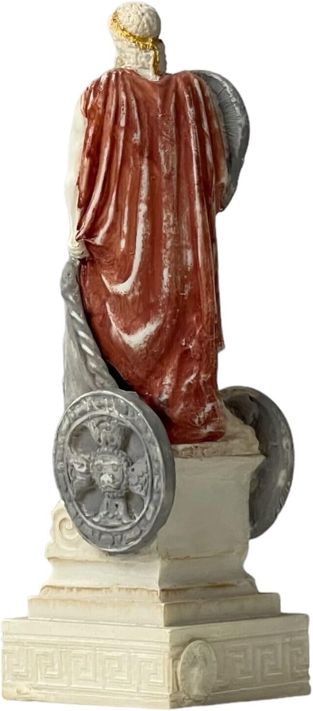 Ares Mars Skulptur, griechisch, römisch, Gott des Krieges, handbemalt, 17 cm