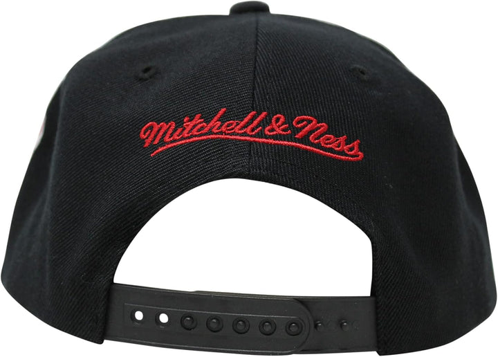 Mitchell & Ness Snapback NBA Team Script 2.0 Chicago Bulls Black