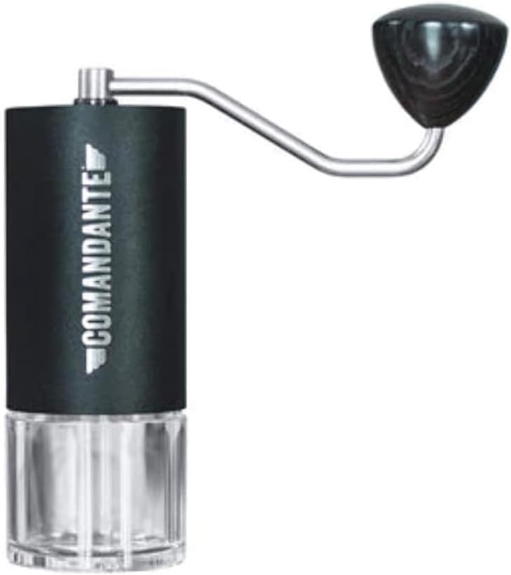 Comandante 4260113435663 x Kaffeemühle, Edelstahl, Schwarzes Metall, Schwarzes Metall