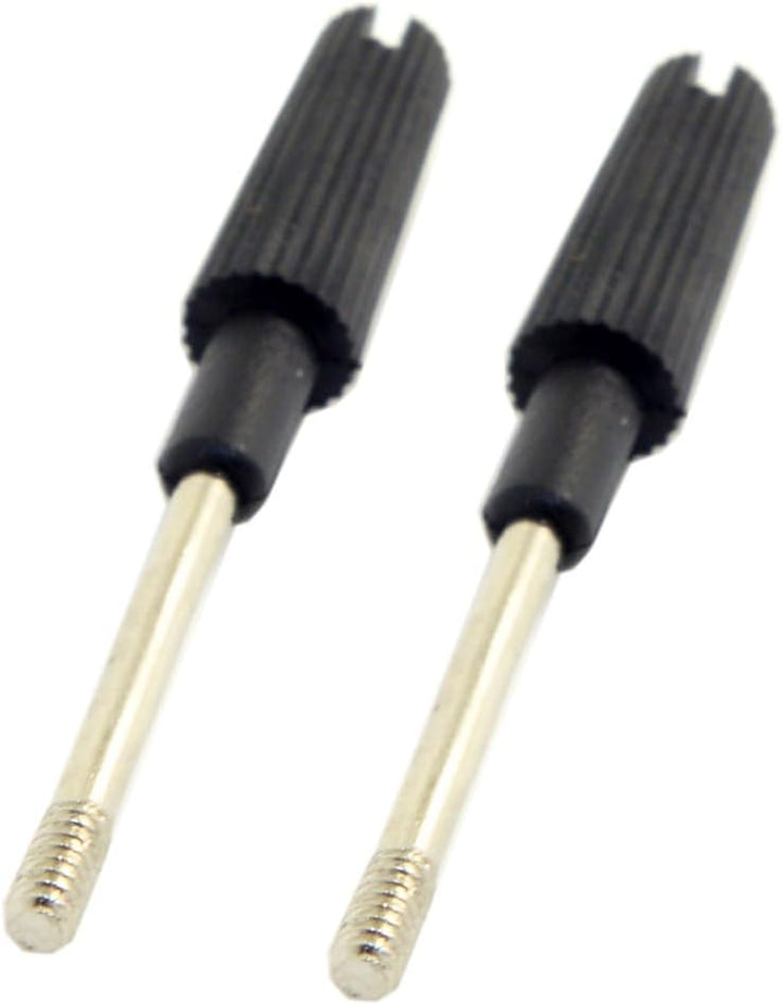 CY Kabelschrauben, Rändelschrauben Nr. 4–40 UNC, 47 mm Länge, Edelstahl-Umspritzung für Computer-DVI