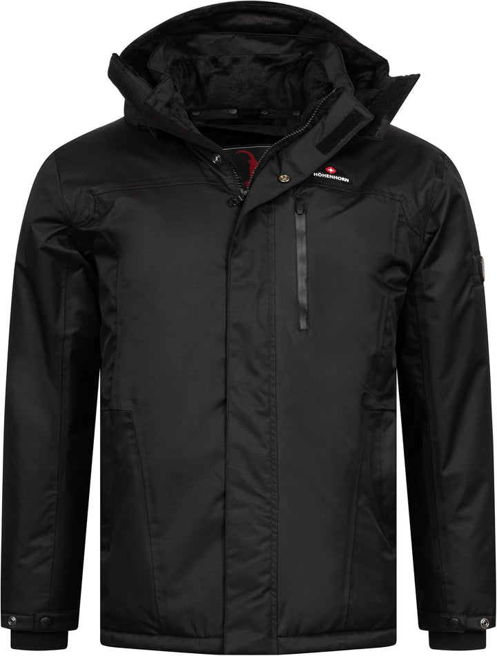 Höhenhorn Starsgard Herren Winter Jacke Wasserdicht Atmungsaktive Funktionsjacke S Schwarz, S Schwar