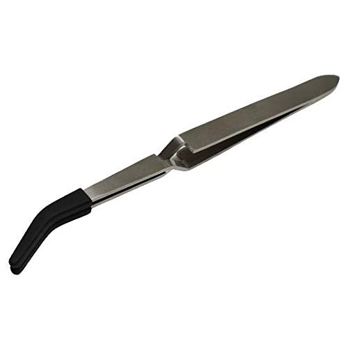 Graveda Tweezer/Pinzette mit Silikonspitzen/Tool für´s Dabbing/Pressen Zubehör/Ideal für Terp Pearls