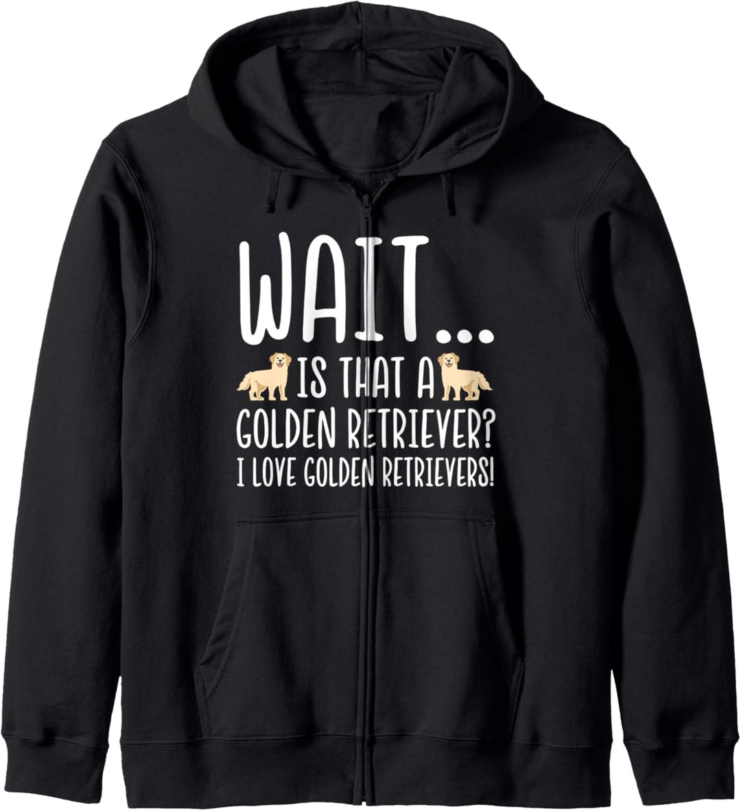 I Love Golden Retrievers Kapuzenjacke