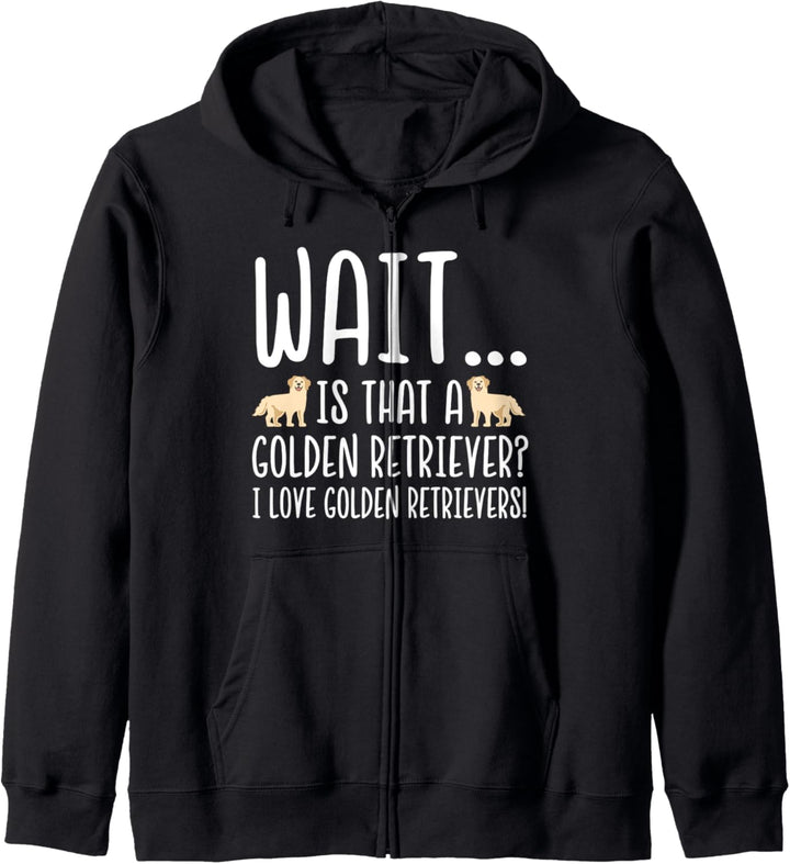 I Love Golden Retrievers Kapuzenjacke