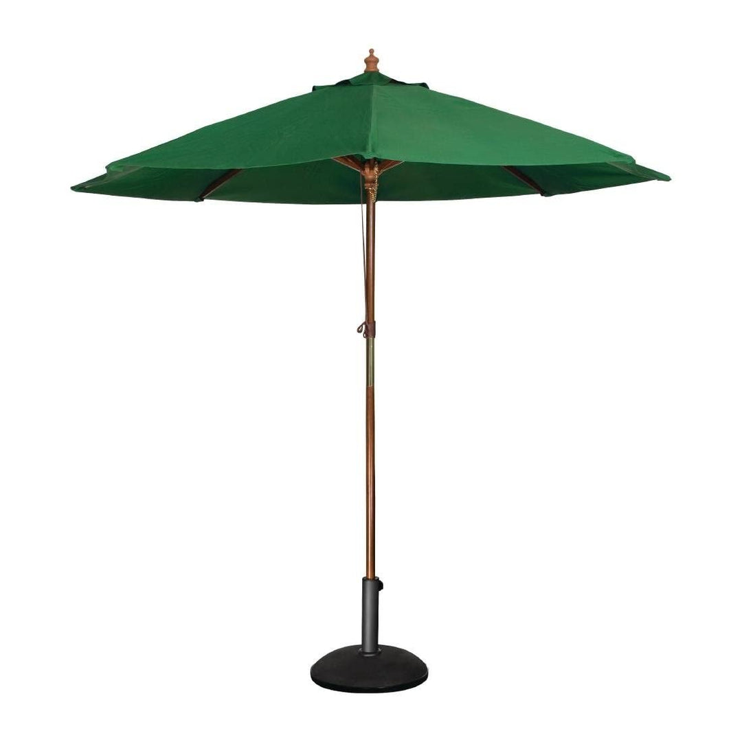 Bolero runder Sonnenschirm grün 2,5m, 2370(H) x 2500(Ø)mm, grün