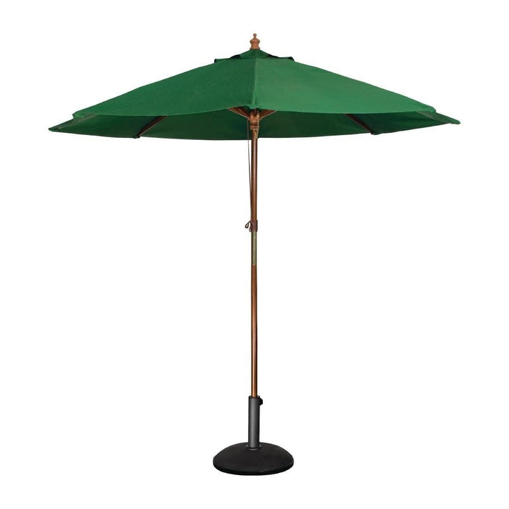 Bolero runder Sonnenschirm grün 2,5m, 2370(H) x 2500(Ø)mm, grün