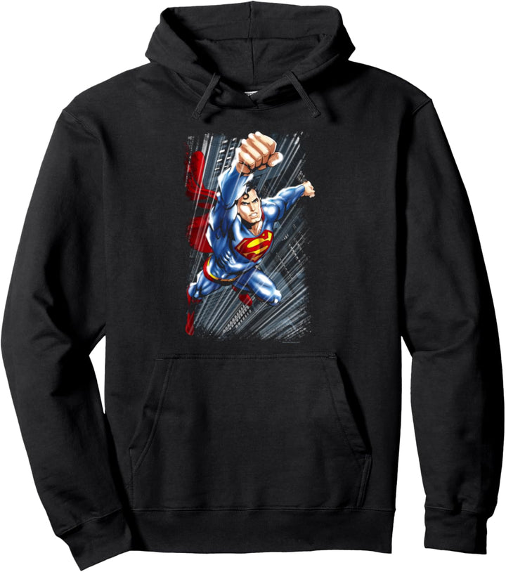 Superman Faster Than Pullover Hoodie
