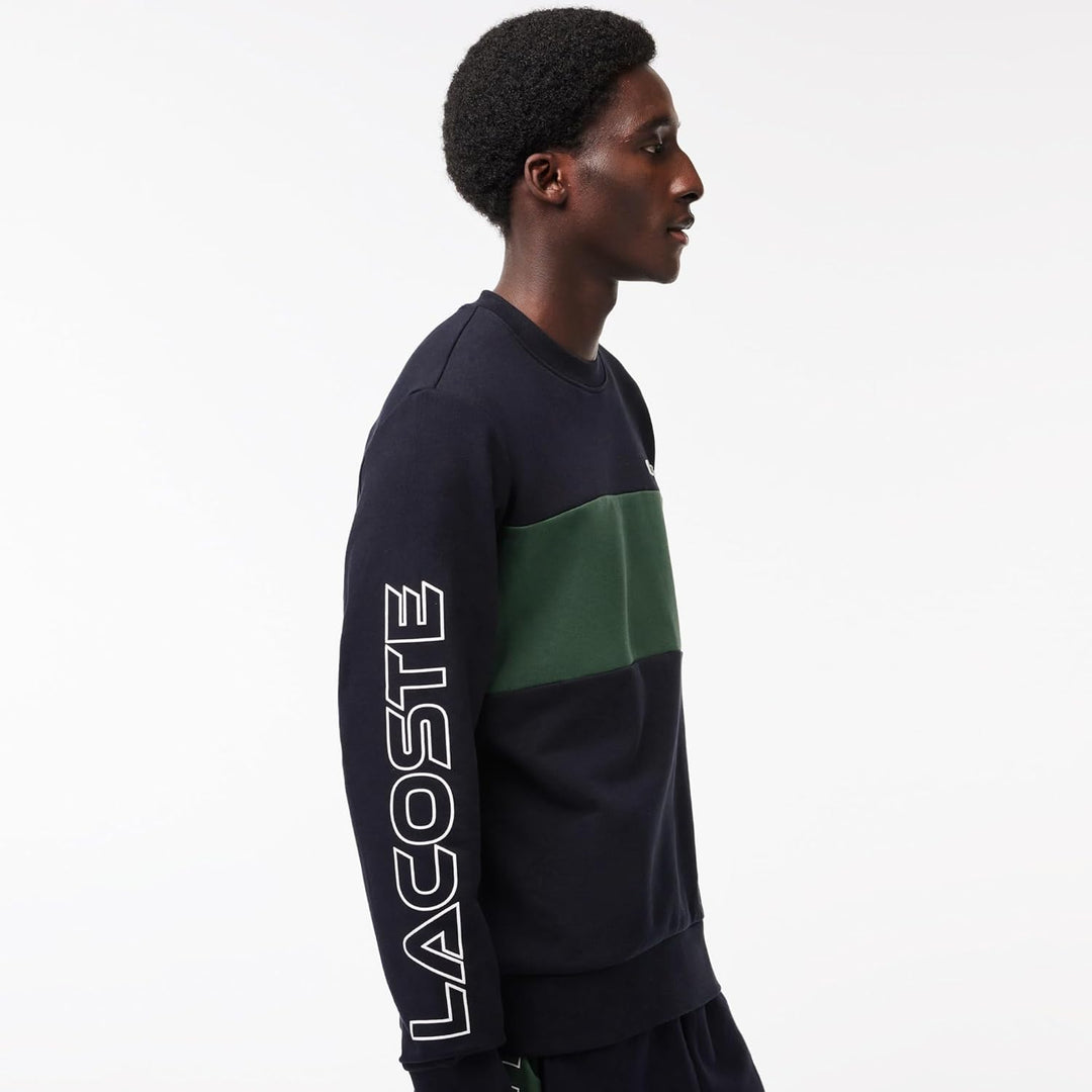 Lacoste Herren Sweatshirt L Abimes/Sequoia, L Abimes/Sequoia