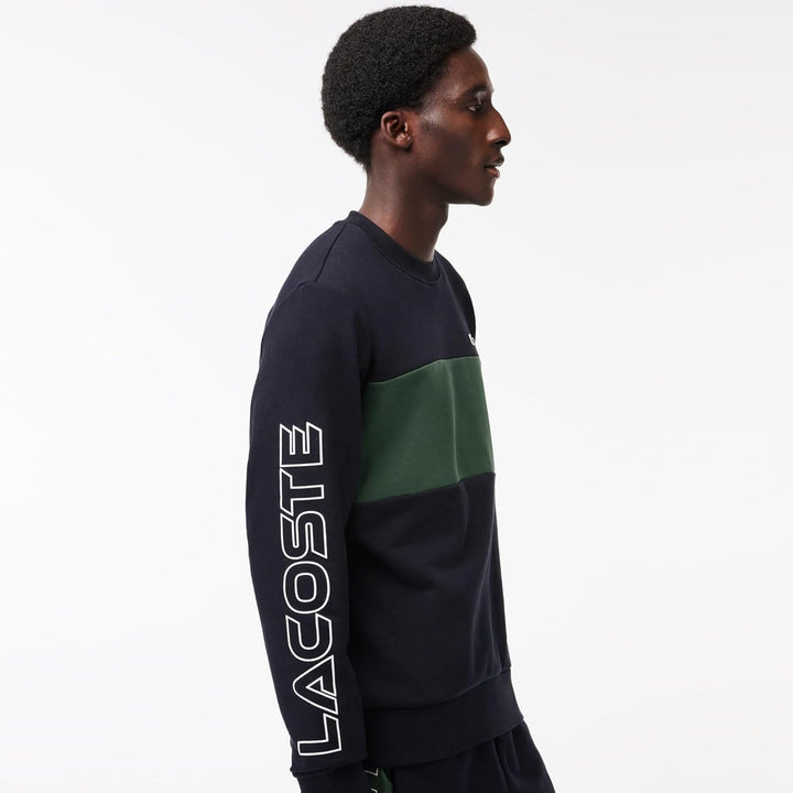 Lacoste Herren Sweatshirt L Abimes/Sequoia, L Abimes/Sequoia
