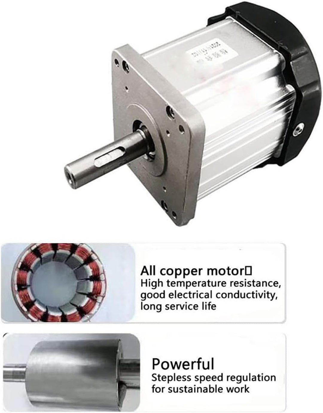 Toplionace 220V Bürstenloser Gleichstrom Servomotor Satz mit Controller für Holzbearbeitung Drehmasc